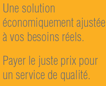 La solution comptable 100% sur mesure SIRAC slogan de l'offre Sirac : comptables sur mesure